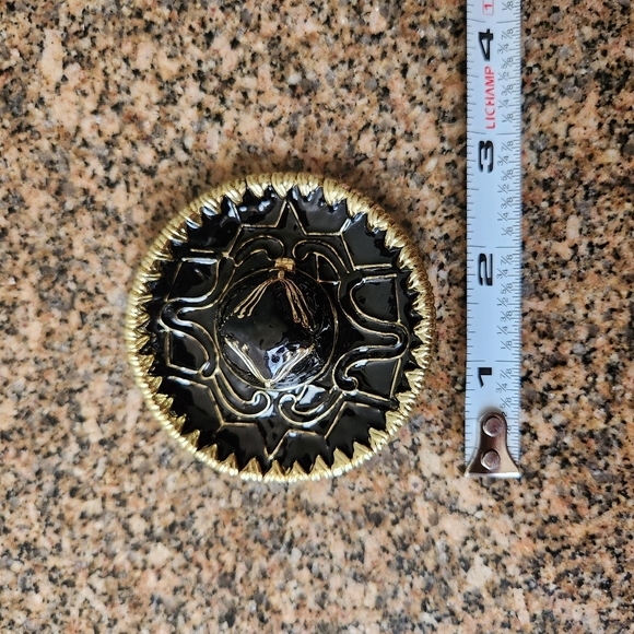 Artform Objet d'Art Enameled Jalisco Mariachi Sombrero Ensemble Trinket/Pill Box - Picture 11 of 16